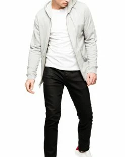 Zadig & Voltaire Moss Zip Art Is Truth Spus Hoodie Men Sweatshirts & Hoodies