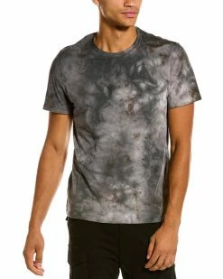 Zadig & Voltaire Ted Tie-Dye Concert T-Shirt Men T-Shirts & Polos