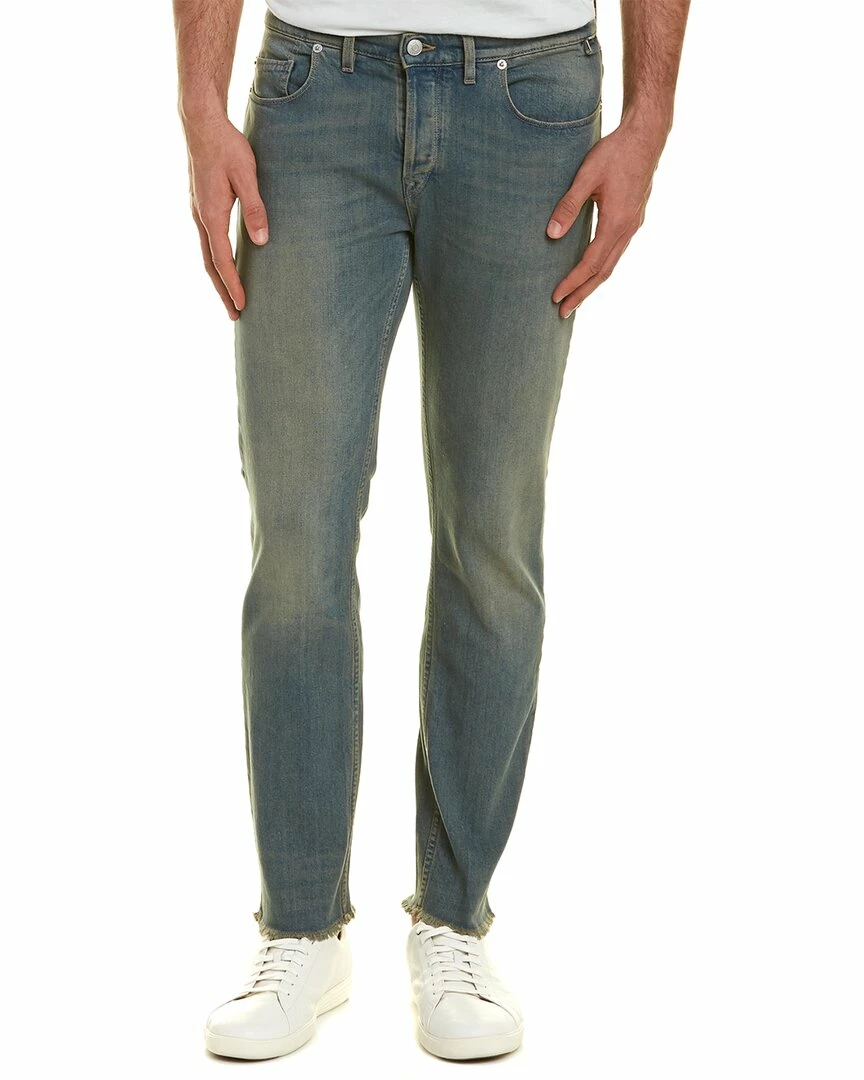 Zadig & Voltaire David Vintage Blue Crop Men Jeans