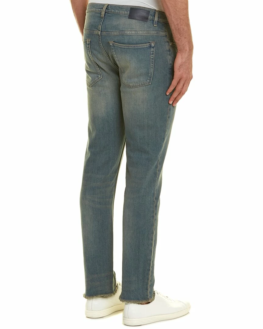 Zadig & Voltaire David Vintage Blue Crop Men Jeans - Image 2