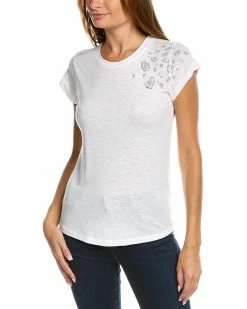 Zadig & Voltaire Skinny Leo Strass T-Shirt Women Sweaters & Knits