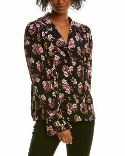 Zadig & Voltaire Tessa Small Peonies Tunic Women Tops