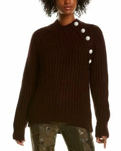 Zadig & Voltaire Colleen Wool & Alpaca-Blend Crewneck Sweater Women Sweaters & Knits