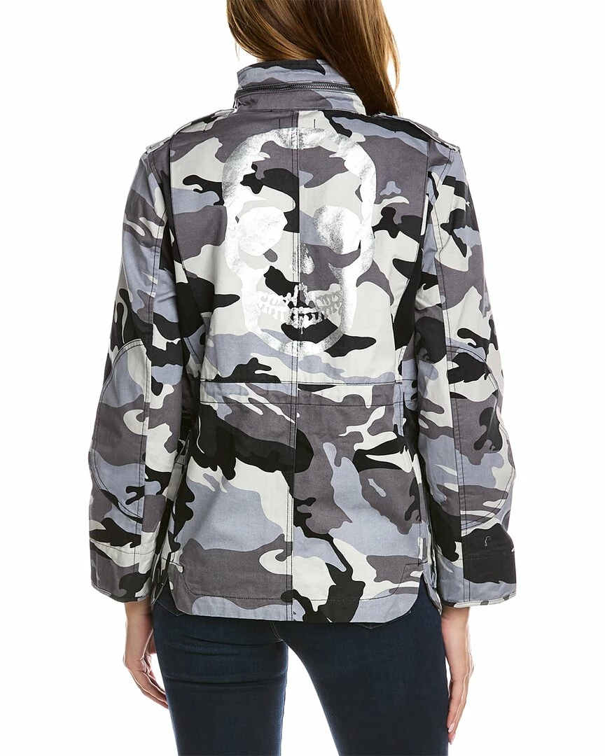 Zadig & Voltaire Kola Camo Jacket Women Outerwear - Image 2