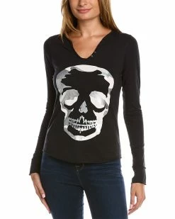 Zadig & Voltaire Tunisien ML Camo Skull T-Shirt Women Sweaters & Knits