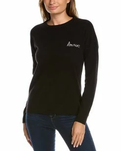 Zadig & Voltaire Gaby Amour Wool & Cashmere-Blend Sweater Women Sweaters & Knits