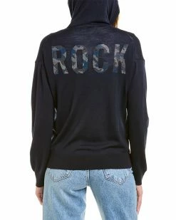 Zadig & Voltaire Sixtine Camo Rock Strass Wool Jacket Women Outerwear