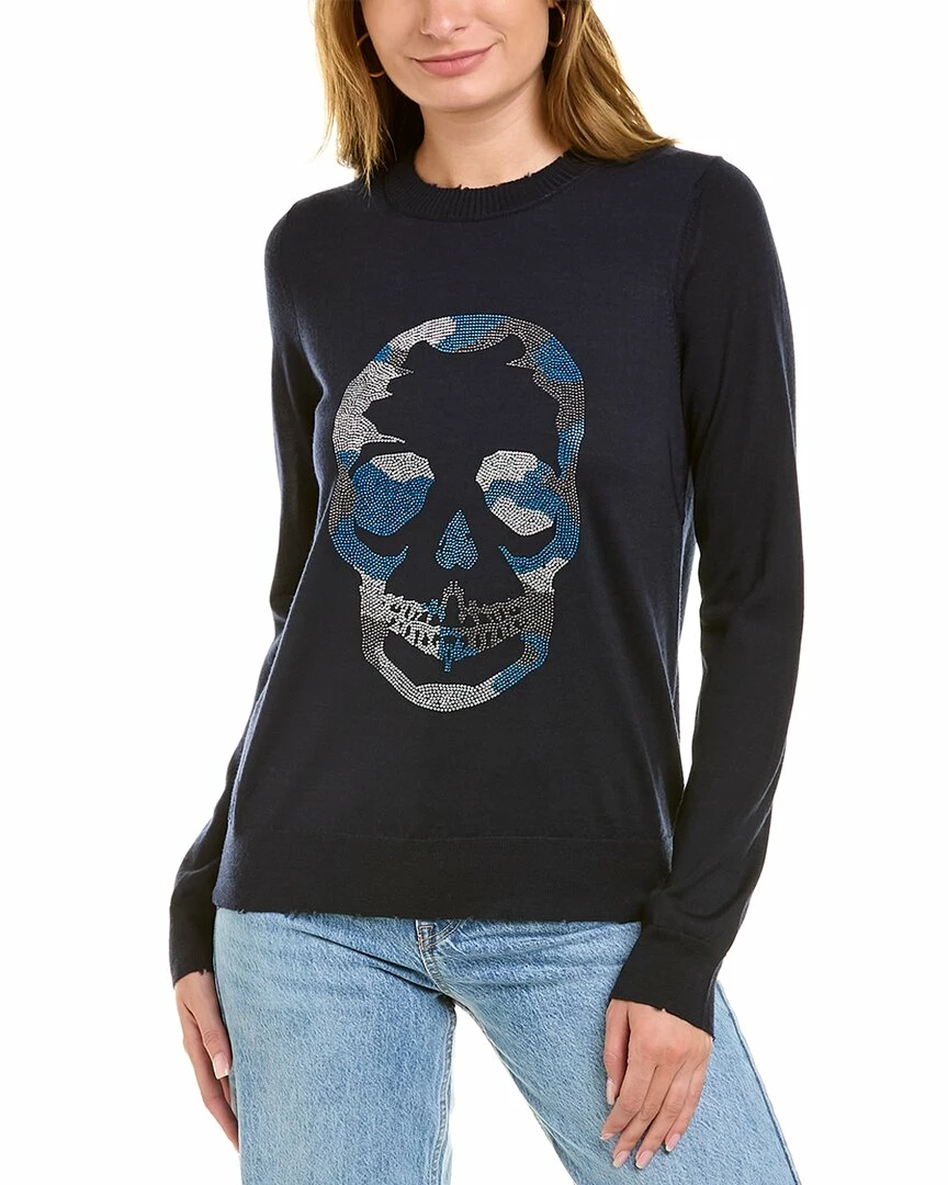 Zadig & Voltaire Miss Amour Strass Wool Sweater Women Sweaters & Knits