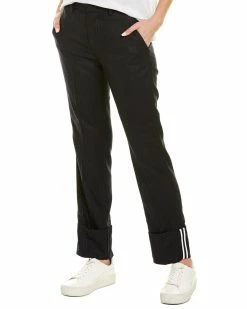 Zadig & Voltaire Pist Bi Straith Wool-Blend Pant Women Pants