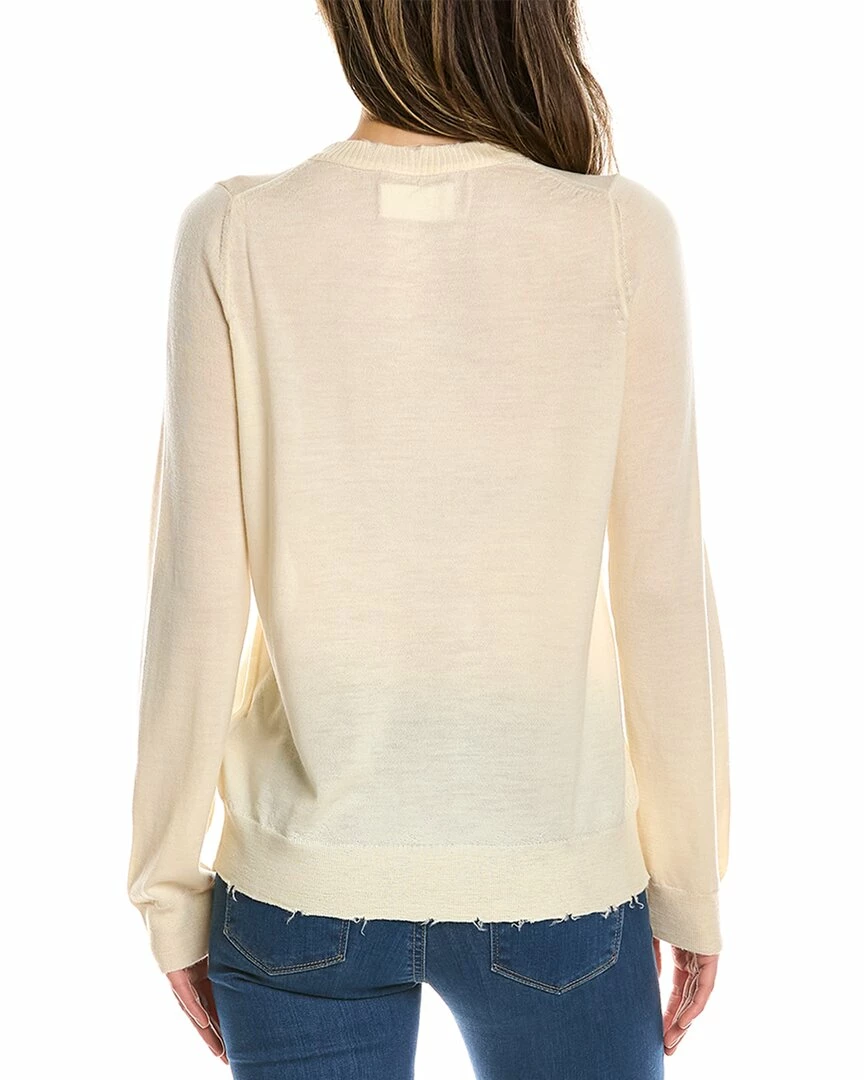 Zadig & Voltaire Miss Amour Strass Wool Sweater Women Sweaters & Knits - Image 2