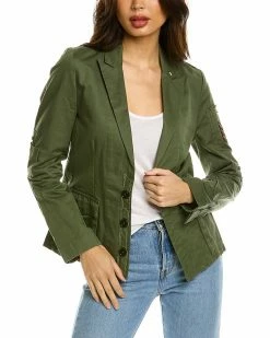 Zadig & Voltaire Virginia Grunge Jacket Women Suits & Separates