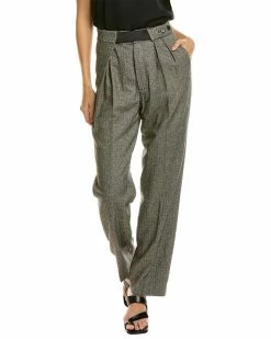 Zadig & Voltaire Phoebe Lurex Wool & Silk-Blend Pant Women Pants