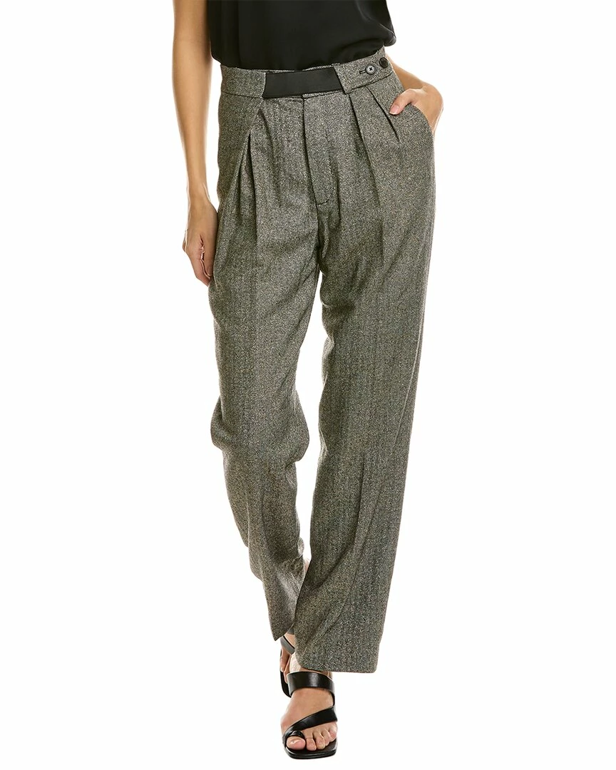 Zadig & Voltaire Phoebe Lurex Wool & Silk-Blend Pant Women Pants