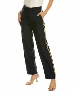 Zadig & Voltaire Peter Military Style Wool & Mohair-Blend Pant Women Pants