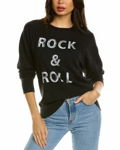 Zadig & Voltaire Upper Rock & Roll Decal Sweatshirt Women Sweaters & Knits