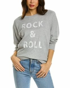 Zadig & Voltaire Upper Rock & Roll Decal Sweatshirt Women Sweaters & Knits
