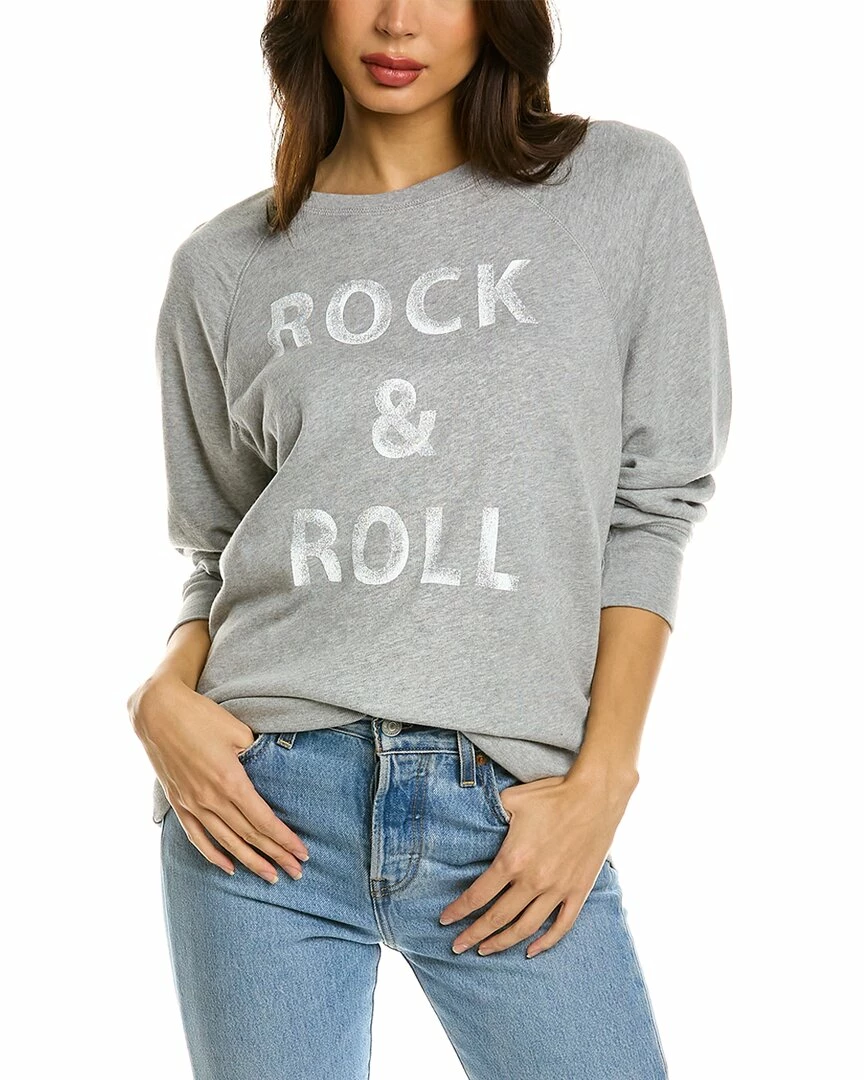 Zadig & Voltaire Upper Rock & Roll Decal Sweatshirt Women Sweaters & Knits
