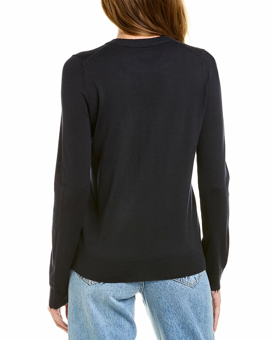 Zadig & Voltaire Miss Amour Strass Wool Sweater Women Sweaters & Knits - Image 2
