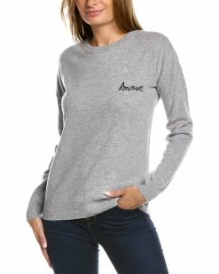 Zadig & Voltaire Gaby Amour Wool & Cashmere-Blend Sweater Women Sweaters & Knits