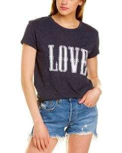 Zadig & Voltaire Flocked T-Shirt Women Tops