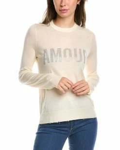Zadig & Voltaire Miss Amour Strass Wool Sweater Women Sweaters & Knits
