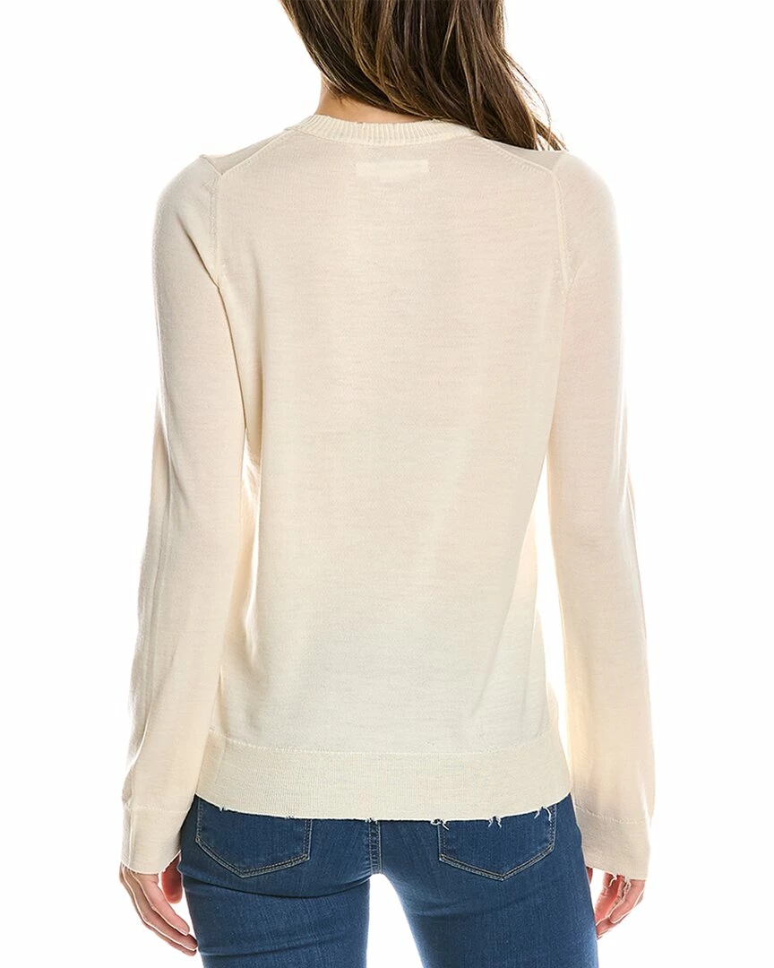 Zadig & Voltaire Miss Amour Strass Wool Sweater Women Sweaters & Knits - Image 2