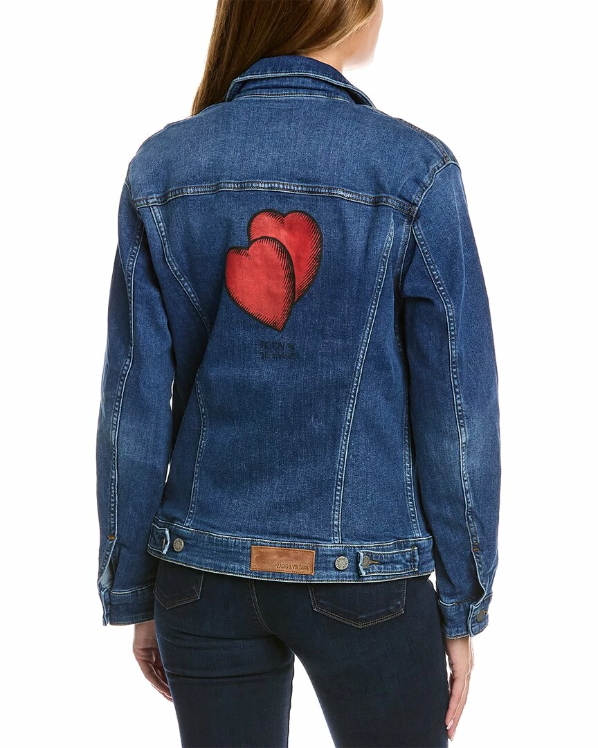 Zadig & Voltaire Kase Denim Jacket Women Outerwear - Image 2