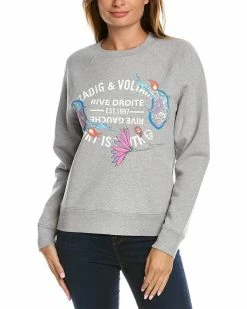 Zadig & Voltaire Psyche Print Sweatshirt Women Sweaters & Knits