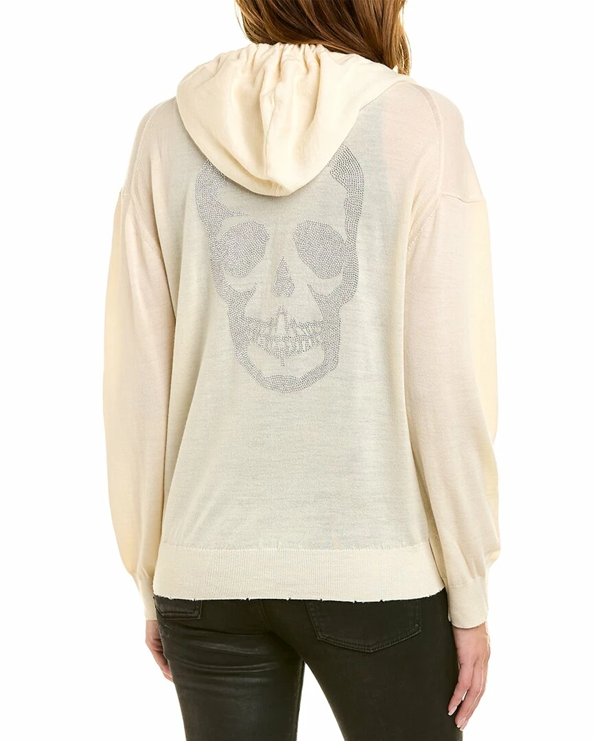 Zadig & Voltaire Sixtine Skull Strass Wool Jacket Women Outerwear